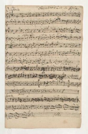 Hautbois 2do da Caccia