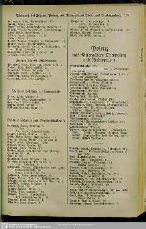 Polenz mit Rittergütern Oberpolenz und Niederpolenz