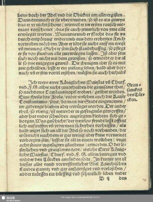 Grausamkeit des Türcken