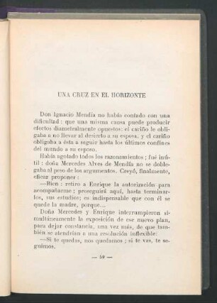 Una cruz en el horizonte