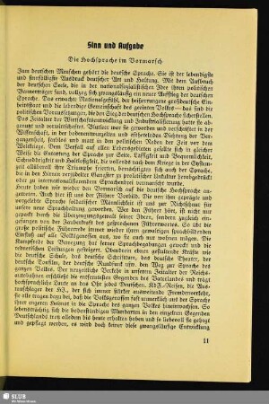 Sinn und Aufgabe