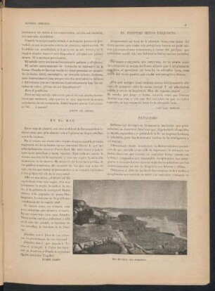 En el mar