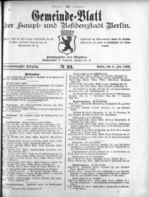 1908,25: No. 25, 21. Juni 1908