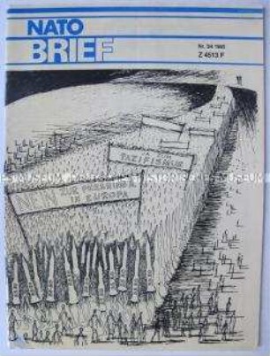 Fachzeitschrift "NATO BRIEF" u.a. zur "Nachrüstung" ("Doppelbeschluss") und zur Friedensbewegung