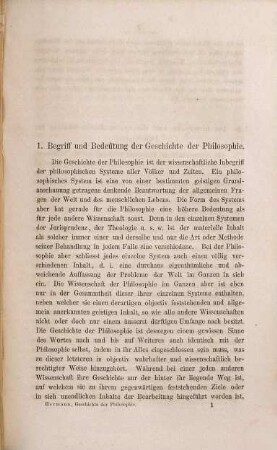 Geschichte der Philosophie in pragmatischer Behandlung