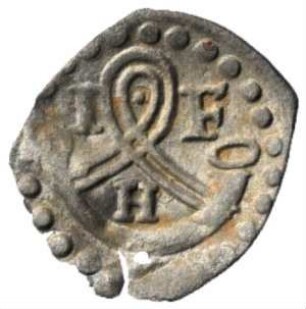 Fundmünze, Pfennig (einseitig), o. J. (1608-1628)