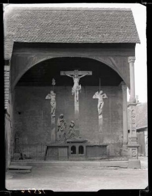 evangelische Stadtkirche; Kreuzigungsgruppe