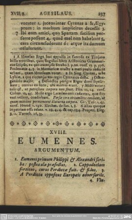 XVIII. Eumenes