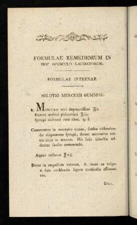 180-192, Formulae Remediorum in Hoc Opusculo Laudatorum.