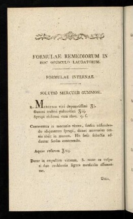 180-192, Formulae Remediorum in Hoc Opusculo Laudatorum.