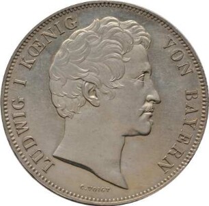 Münze, Doppeltaler, 1847