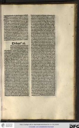 Urbanus vi.
