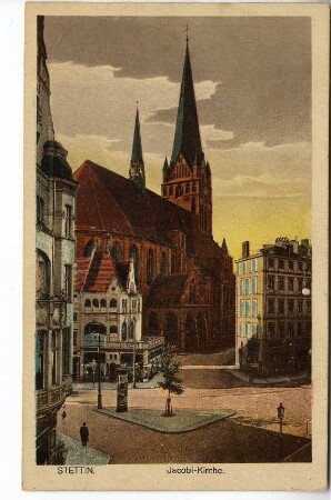 Stettin. Jacobi-Kirche.