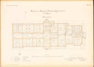 Kaiserin-Auguste-Viktoria-Gymnasium, Plön: Grundriss KG 1:100