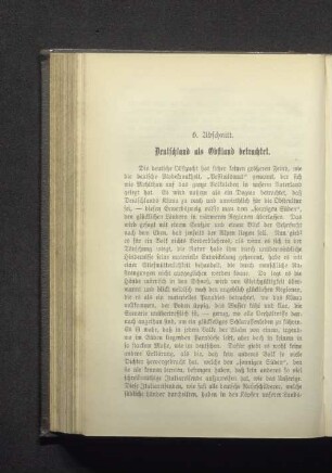 6. Abschnitt. Deutschland als Obstland betrachtet.