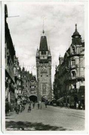 Ansicht aus Freiburg