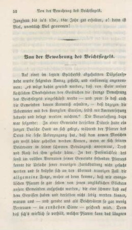 52-57 Von der Bewahrung des Beichtsiegels