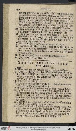 Fuenfte Unterweisung: Vom Ablasse