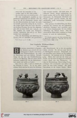 Zwei koptische Weihrauchfässer