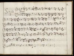 Sonata 3. Adagio - Allegro - Menuet - Gavotte