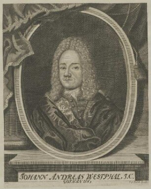 Bildnis des Johann Andreas Westphal