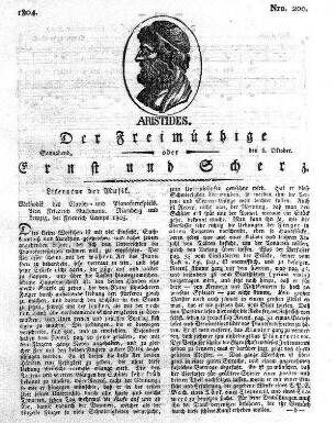 Nro. 200., Sonnabend den 6. Oktober