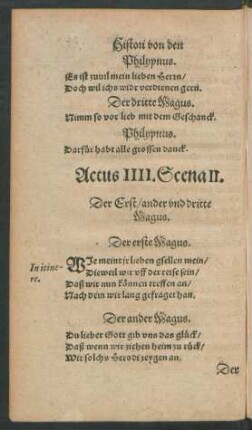 Actus IIII. Scena II.