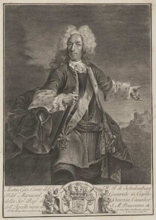 Bildnis des Mattia Gio. di Schulemburg