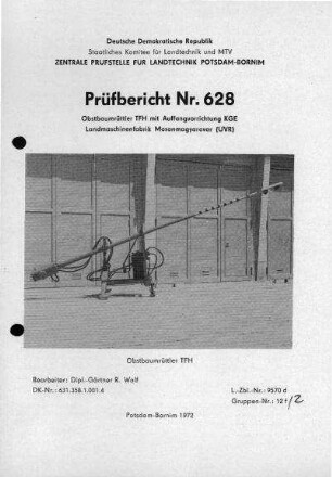 Obstbaumrüttler TFH