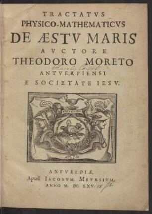 Tractatvs physico-mathematicvs de Aestv Maris