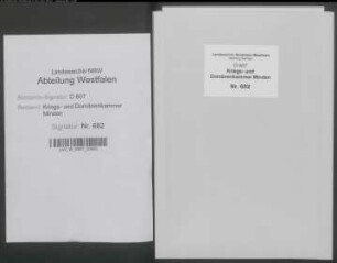 Amt Petershagen - Vogtei Hofmeister: Protokoll des Katasterverhörs der Vogtei