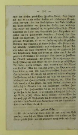 109. Julius Cäsar