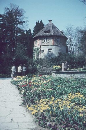 Insel Mainau. Schloßpark, sog. Gärtnerturm