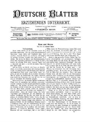 Eros und Sexus