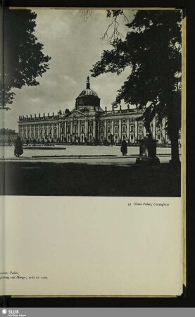 Neues Palais, Gartenfront