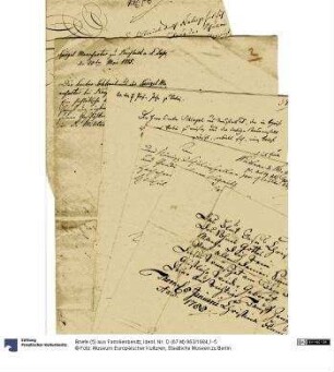 Briefe (5) aus Familienbesitz