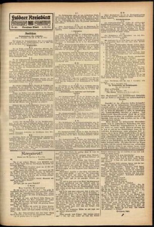 Zweite Ausgabe vom Mittwoch, den 06. Dezember 1916.
