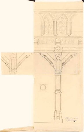 Uckermärkisches Museum, Prenzlau Umbau der Heilig-Geist-Kirche: Holzständer: Ansicht (Variante)