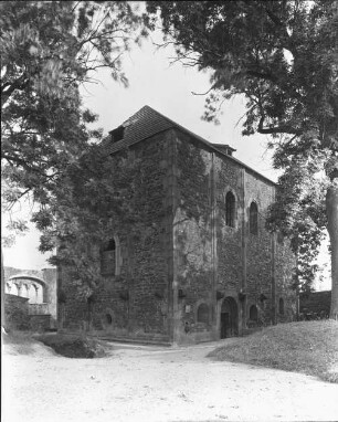 Eger/Cheb, Burg, Doppelkapelle St. Erhard, Außenansicht