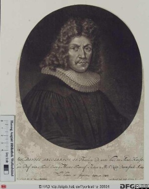 Bildnis Johann Daniel Arcularius