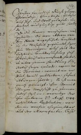 Verlängerung der Rückzahlungsfrist und Regelung der Zinsmodalitäten für den Universitätsbuchdrucker Vandenhoeck.