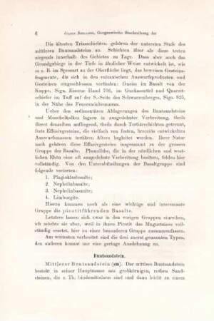 Buntsandstein.