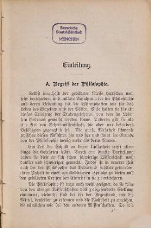 Katechismus der Philosophie