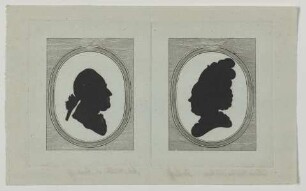 Doppelbildnis des Johann Wilhelm von Imhoff und Klara Maria von Imhoff