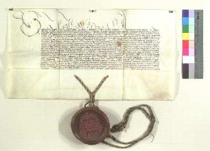 Erzbischof Sigismund [I.] von Salzburg bestätigt dem Kloster St. Zeno die Stiftung einer täglichen Messe auf dem St. Altar des Hl. Rupert;. S: Erzbischof Sigismund I. von Salzburg