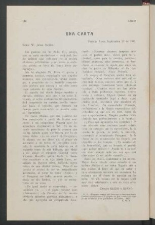 Una carta