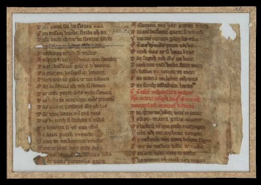 Hohes Lied (Fragment)