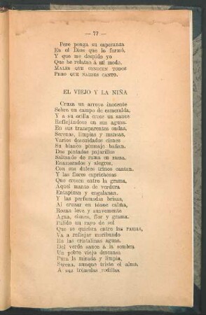El viejo y la niña
