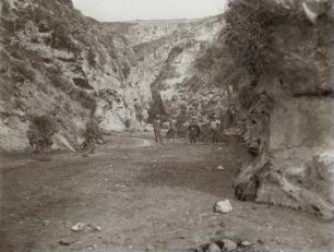 Puninschlucht. Unterteil der Quebrada de Chalang bei Punin