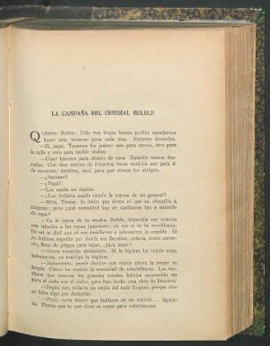 La campaña del general Bulele